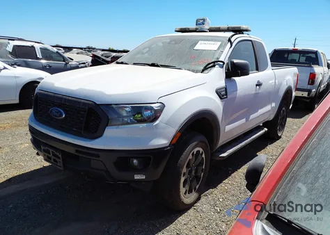 2021 Ford Ranger Xl из США, поврежденный, VIN 1FTER1FHXMLD46723